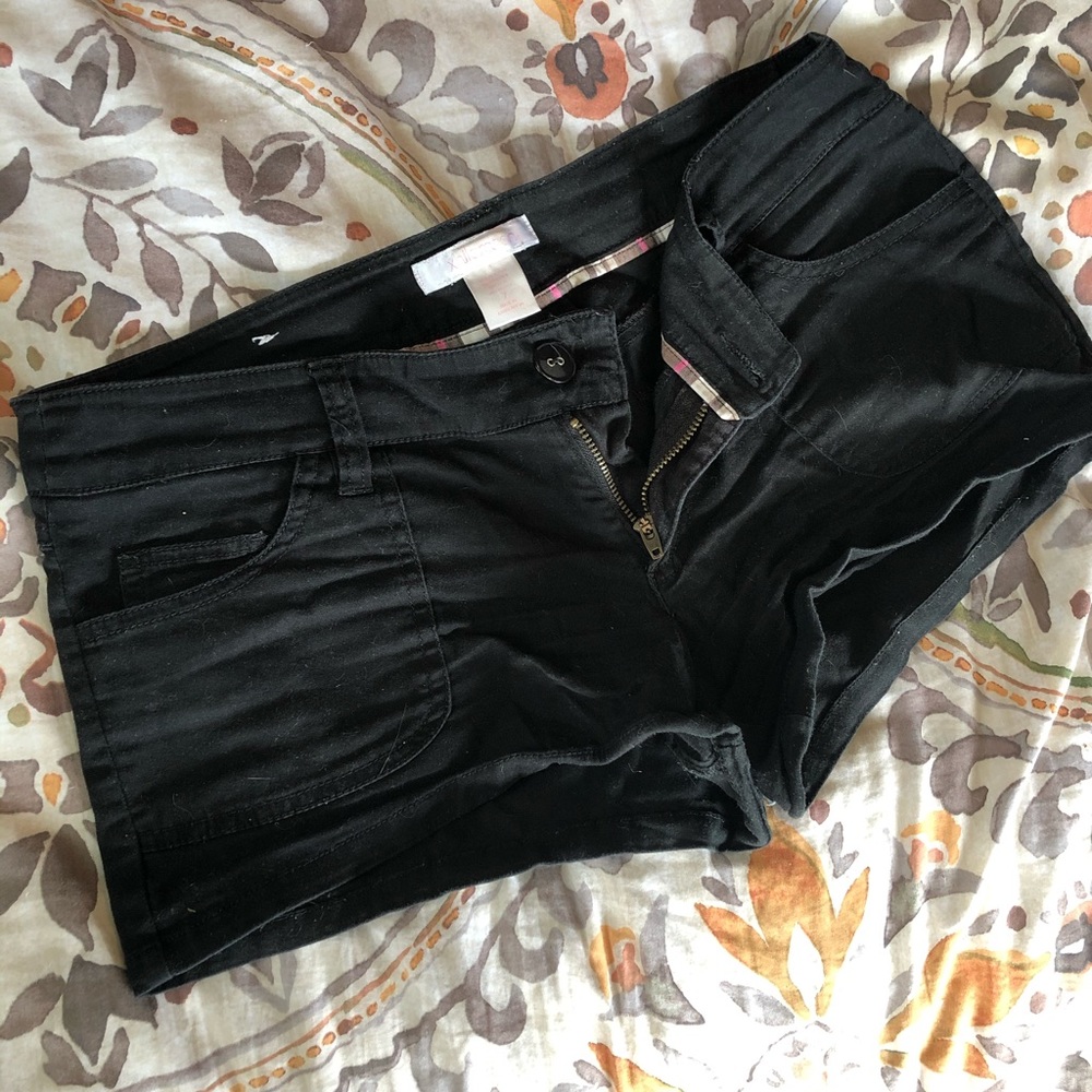 Black shorts